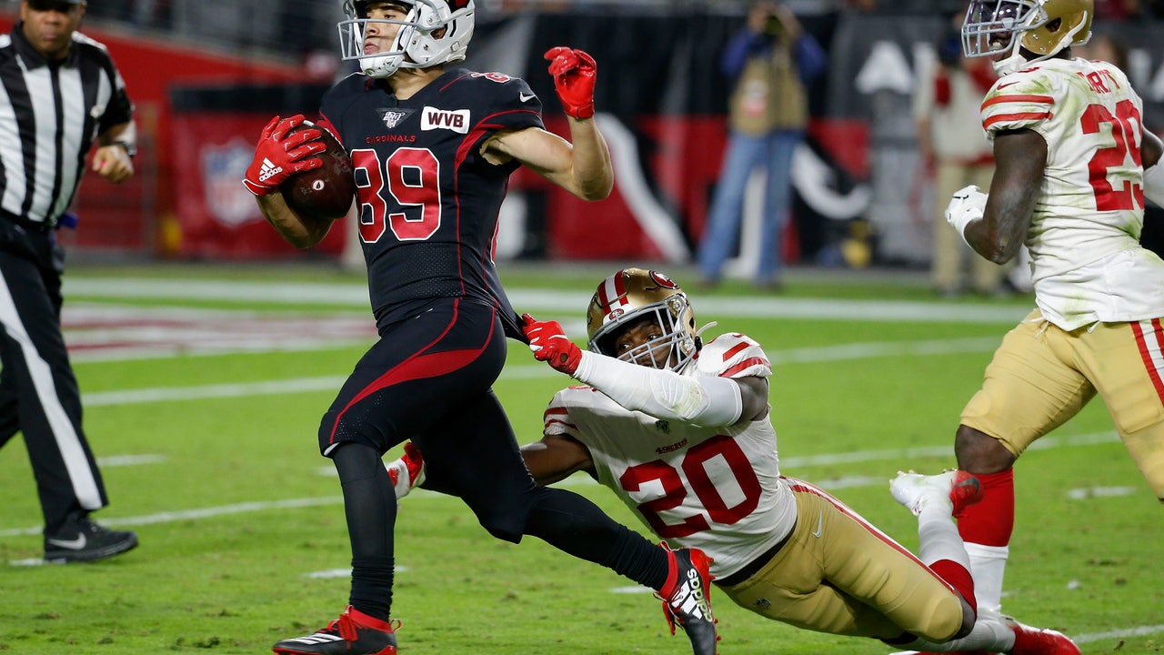Cardinals' rally comes up short in 28-25 loss to 49ers